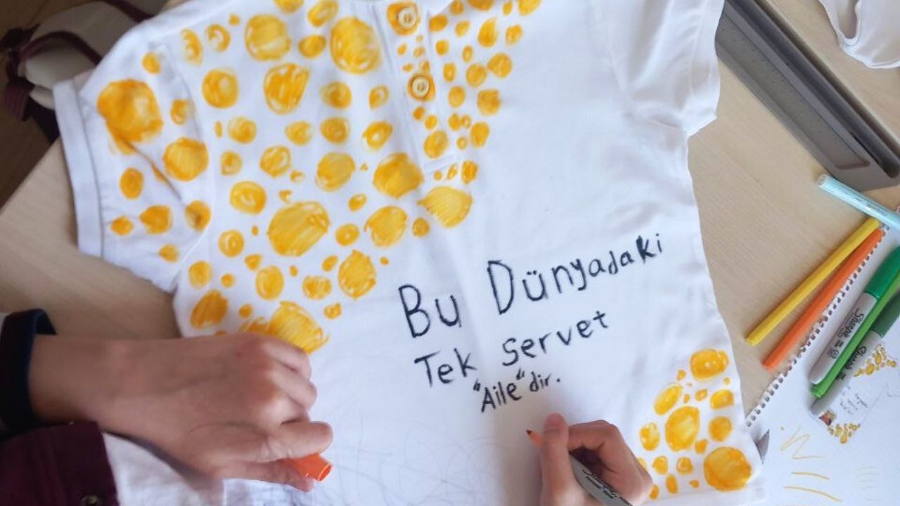 “Aile” Temalı Tişört Boyama Etkinliği