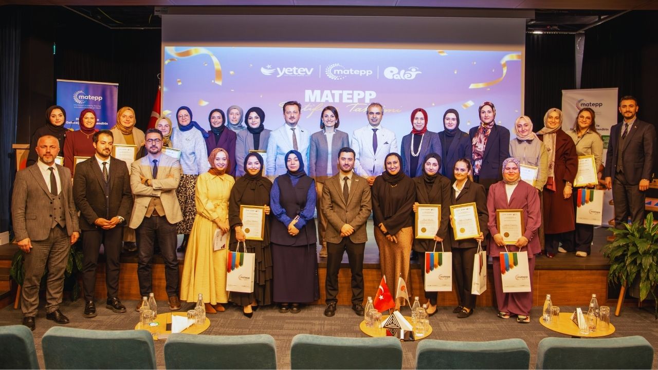 MATEPP Sertifika Töreni Gerçekleştirildi