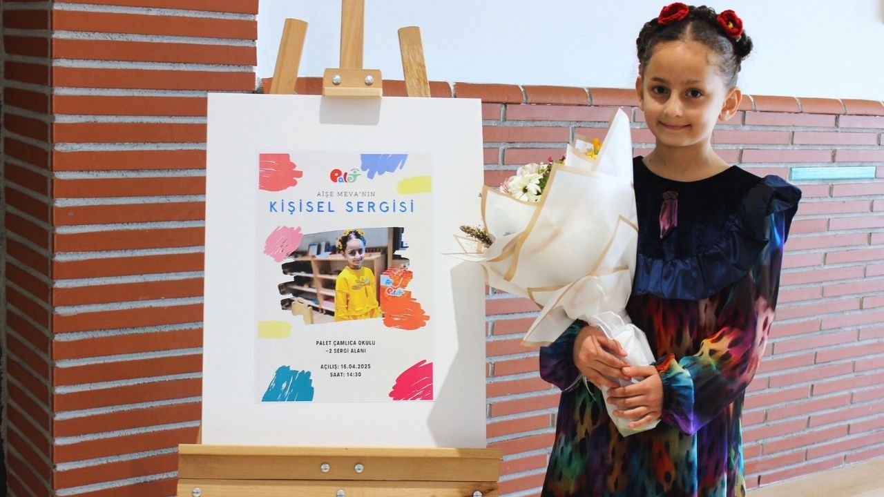 Öğrencimizin Kişisel Sergisi Açıldı