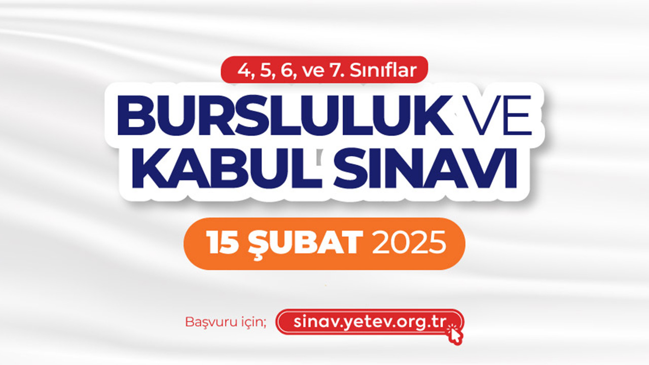 Bursluluk ve Kabul Sınavımızın Başvuruları Başladı!